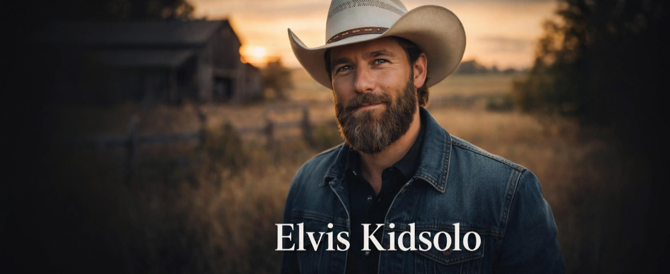 Elvis Kidsolo portrait or live performance